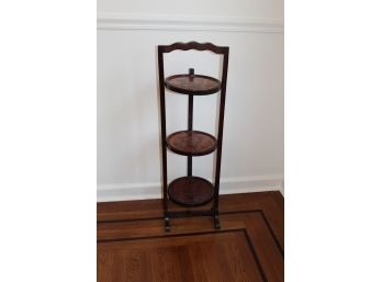 Cute Three Tier Inlaid Stand