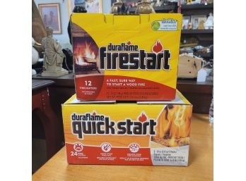 Duraflame Firestart & Duraflame Quickstart - Seven Total Packs   D2