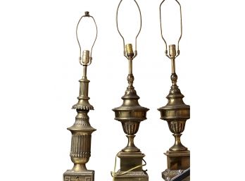 Brass Lamps (3)