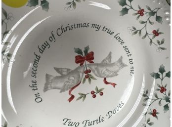 12 Days Of Christmas Plates