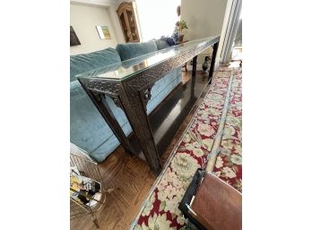 Chinese Chippendale Console/Sofa Table