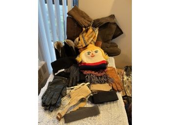 Clothing, Boots, Like UGGS, Leather Boots, Size 8, Gloves, Hats, Scarves,