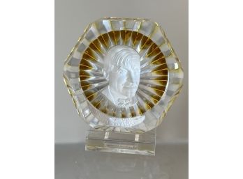 Baccarat Paperweight, Charles De Gaulle