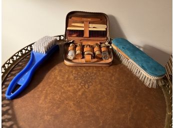 Travel Set, Clothing Brushes