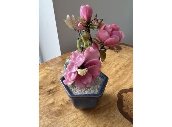 Asian Jade Floral, Dark Pink