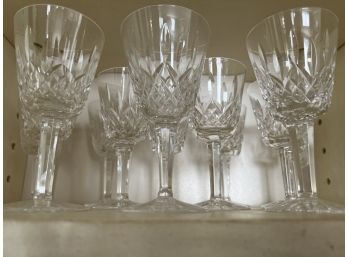 Waterford Lismore Crystal Water Goblets