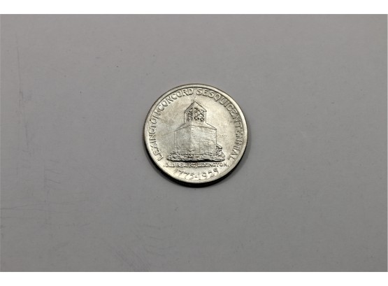 1925 Lexington Concord Silver Half Dollar Commemorative Coin