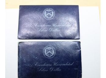 1971 Silver Eisenhower Dollar And  2 Special Mint Sets