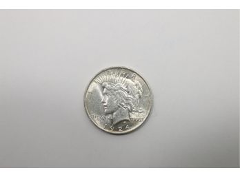 1924 Silver Peace Dollar Coin