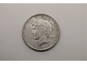 * 1923 D Silver Peace Dollar Coin