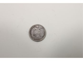 1890 Seated Liberty Silver Dime Coin