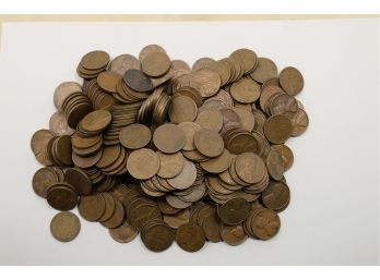 300 Wheat Pennies Mixed Dates