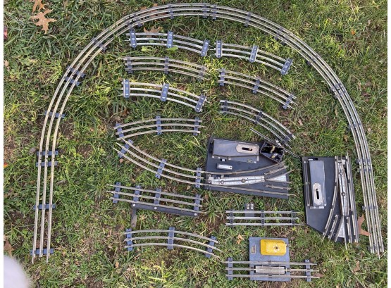 Vintage 1940-50 American Flyer  Tracks & Switches Only- More Curved Than Straight Tracks ( READ Description)