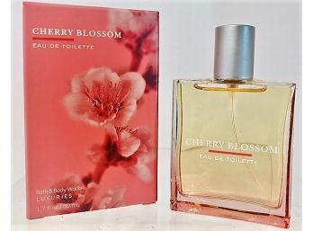 New In Box Bath & Body Luxuries 1.7 Fl. Oz. Cherry Blossom Eau De Toilette Spray Not Found In Stores Lot 1