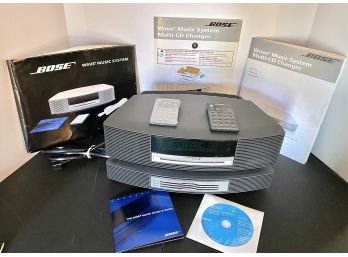 2005 BOSE Wave Music System Multi CD Changer With Booklet Extra Remote TESTED WORKING GREAT