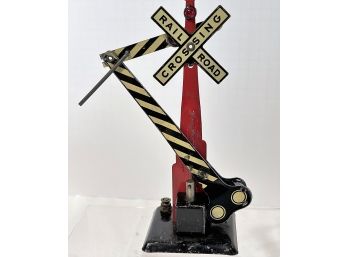MARX Model Railroad Crossing Signal & Gate Unable To Test