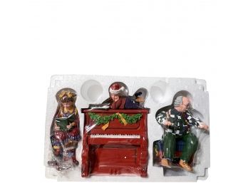 Dept. 56- All Through The House 'let's Sing Here Comes Santa Claus' Single Unit With Box- Awesome Piece!!!