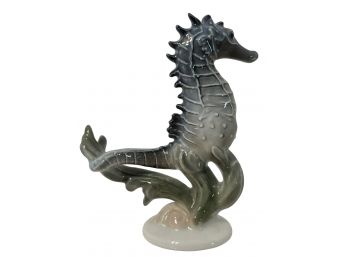 Rare Vintage Rosenthal German Seahorse Figurine- ONE Spot Of Paint Loss At Tip- SEE PHOTOS