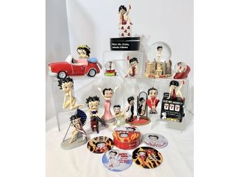 Betty Boop Fans!!! LARGE Lot Of Betty Boop Items- All New- Some Boxes (PLEASE READ DESCRIPTION)