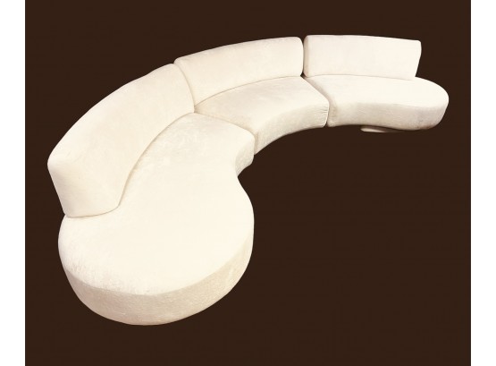 Interlude Home Nuage Sectional Sofa In Ivory ( LOC: S1)