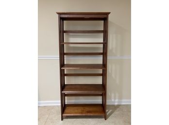 Mission Style 4- Tier Open Bookcase