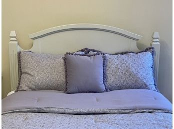 EnVogue Reversible Queen Comforter Set, Lavender