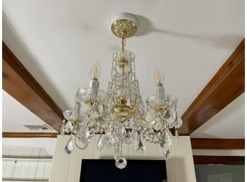Crystorama Lighting Group Maria Theresa 5- Light Chandelier With Cut Crystal Accents