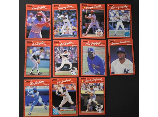 135. Donruss Baseball Cards (11)