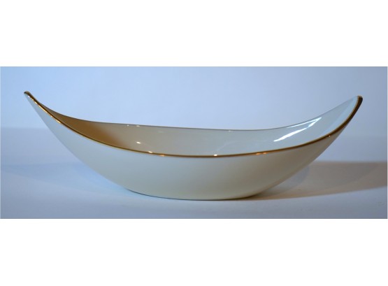 10. Vintage Lenox Porcelain - Unique Shaped Serving Bowl