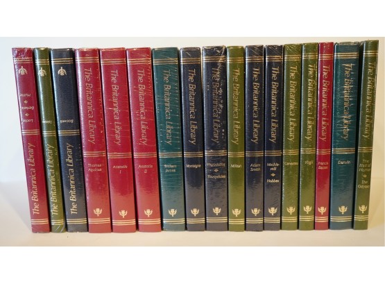 88. The Britannica Library Book Set Of Famous People (17 Volumns)