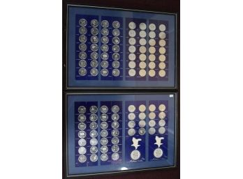 98. Metallic State Coin Collection C. 1984 (2)