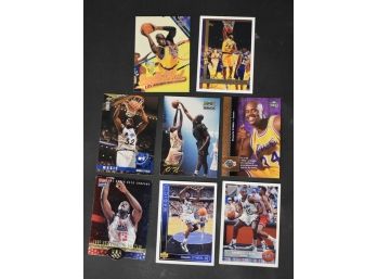 127. Shaquille ONeal Basketball Cards (8)