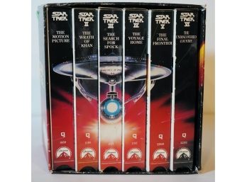 92. Star Trek VHS Box Set Movies I-IV