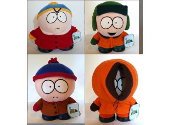103. South Park Stuffed Character Set (4)