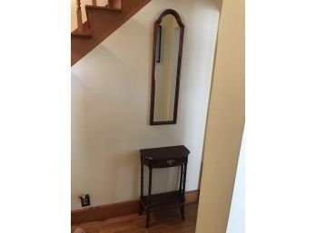 Entryway Mirror & Matching Stand
