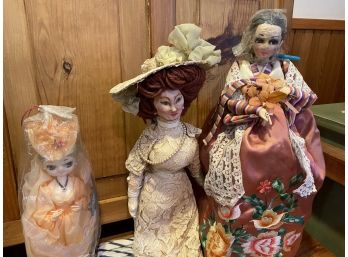 Three Unique Dolls