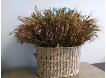 Extra Large Basket Of Wheat
