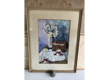 Well Listed(Harriet Wilson) 1940s Original Painting Signed By Artist