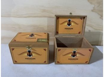 2 Cigar Boxes In Great Shape 1 Cedar