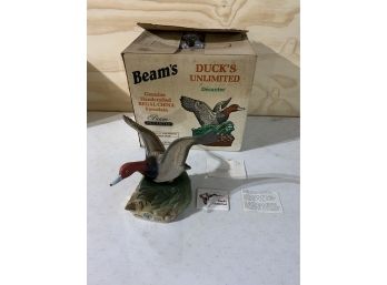 Jim Beam Ducks Unlimited Decanter Great Shape
