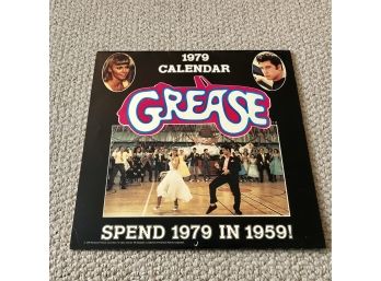 Vintage 1979 Grease Movie Calendar