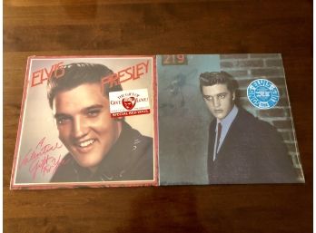Pair Of Sealed Elvis Record Albums