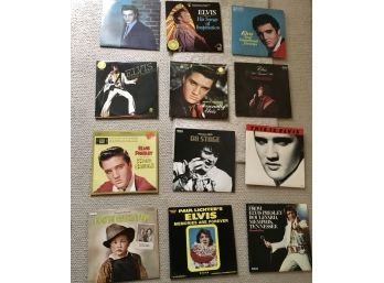 Lot Of 12 Elvis LP Albums