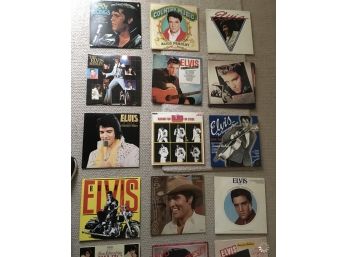 Lot Of 15 Elvis LP Albums