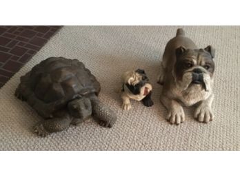 Set Of 3 Animal Figurines - Animal Classics By United Design Corps