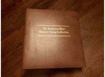 The American West Historic Stamp Collection Album - Complete Set