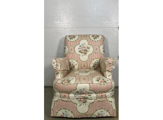 Parisian Country Chic Rolled Arm Chair - Small Stature