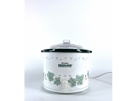 RIVAL Stoneware Slow Cooker Cook Pot