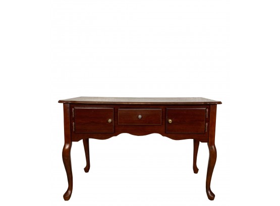Chippendale Style Console Table On Cabriole Legs
