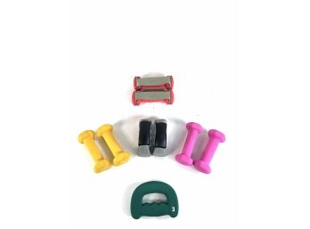 Assorted Hand Weights Group